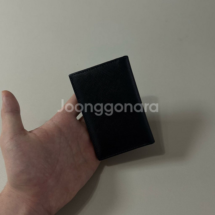 [OS/당일출고]프라다 삼각로고 사피아노 카드지갑--3