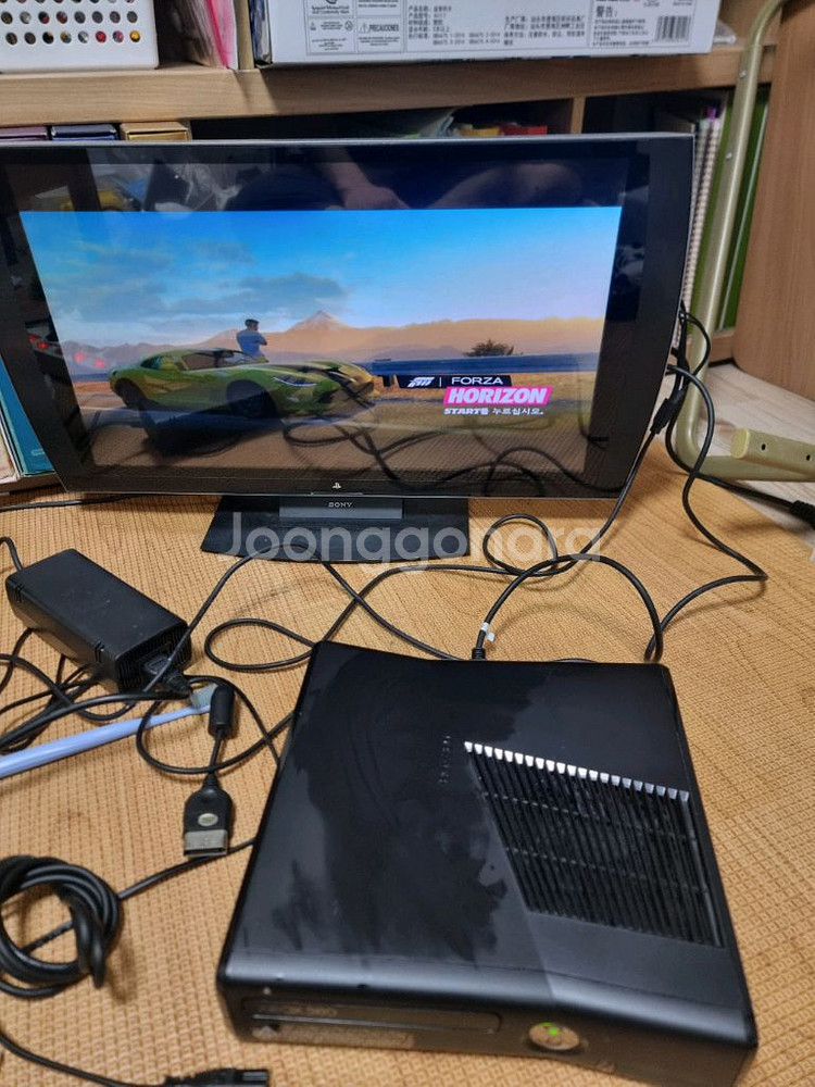 Xbox360 슬림 250GB 게임포함(패드제외)--3