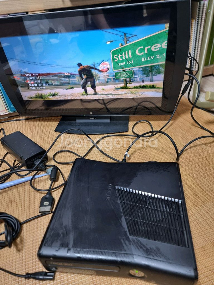 Xbox360 슬림 250GB 게임포함(패드제외)--2