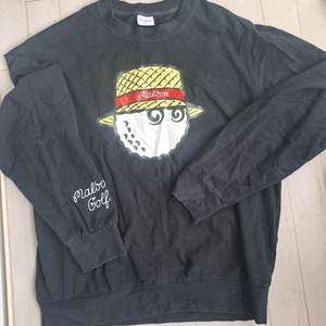 말본 골프 긴팔 티셔츠 블랙