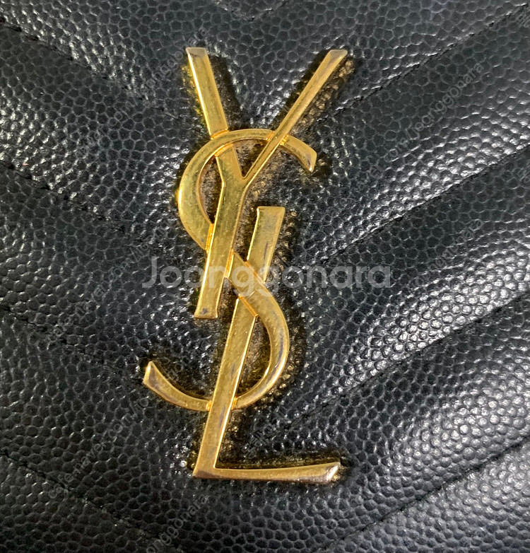 생로랑 컴팩트 집어라운드 반지갑Saint Laurent--9