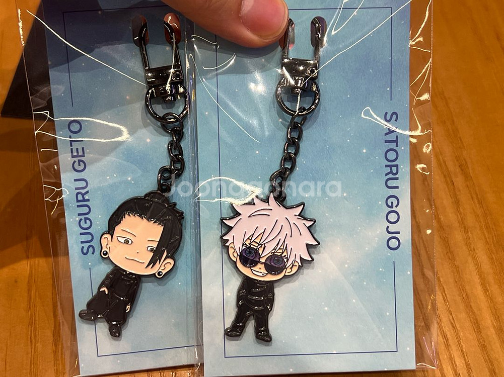 주술회전 cgv 키링 고죠 사토루 게토 스구루--0