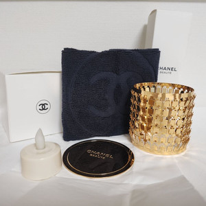 샤넬 캔들커버 인테리어 소품 핸드타월