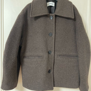라르고 balloon half coat dark