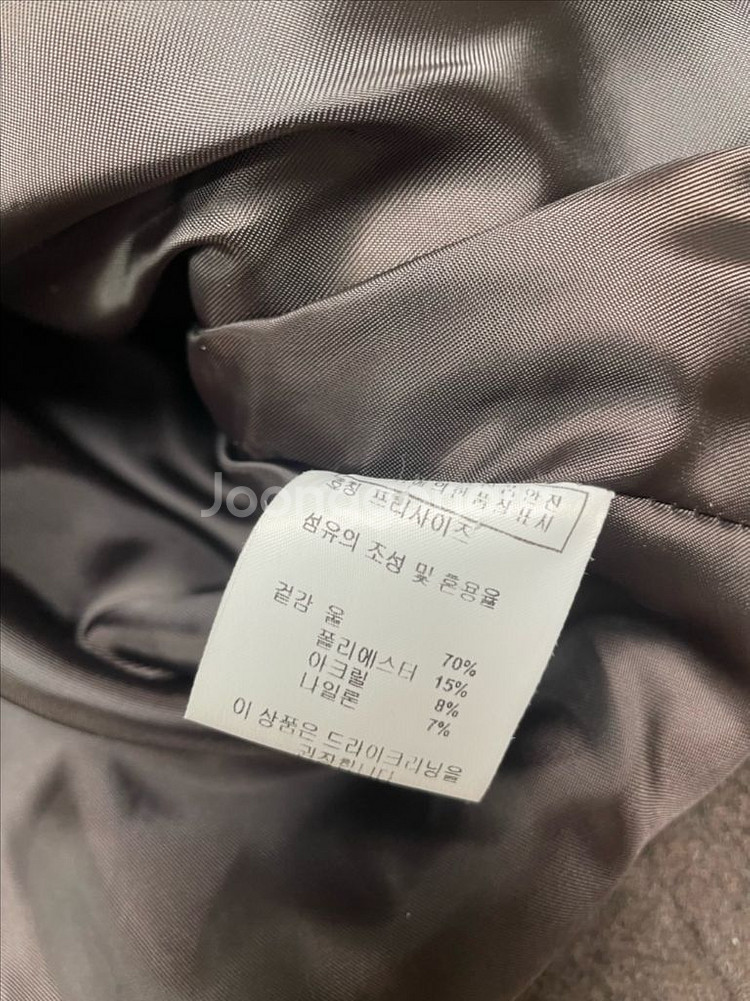 라르고 balloon half coat dark--2