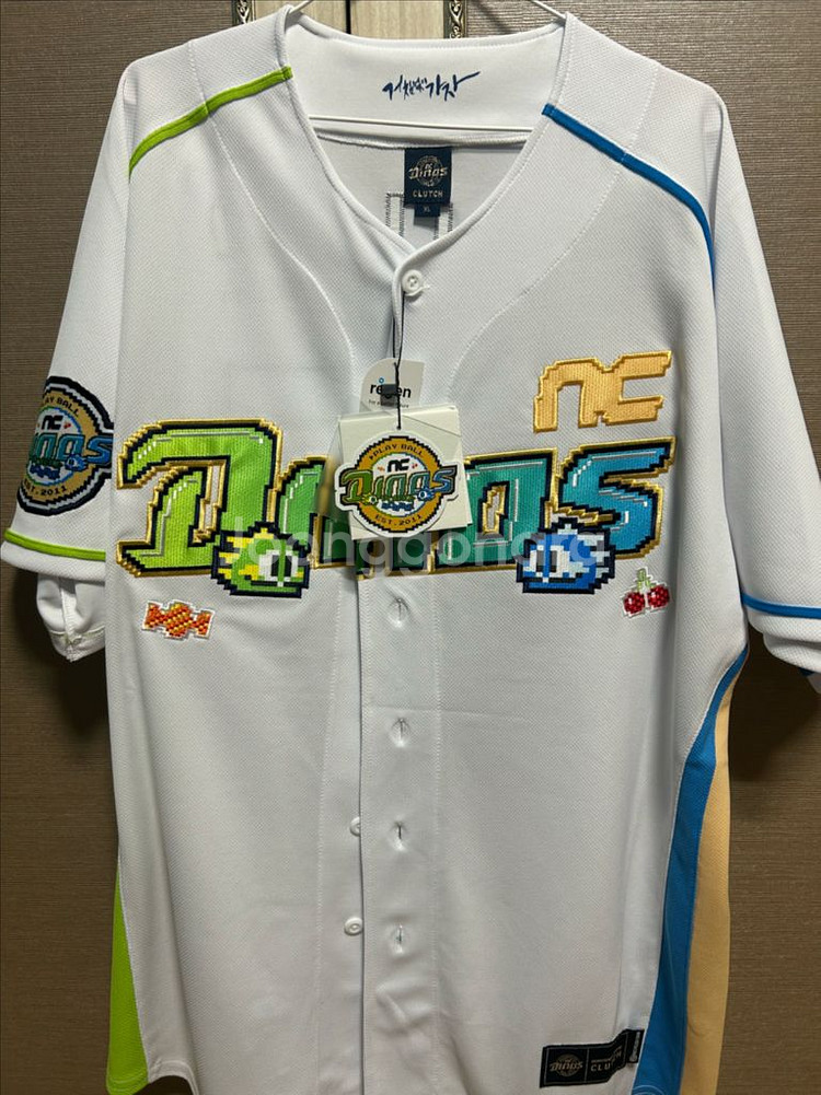 NC 다이노스 버블보블 유니폼--2