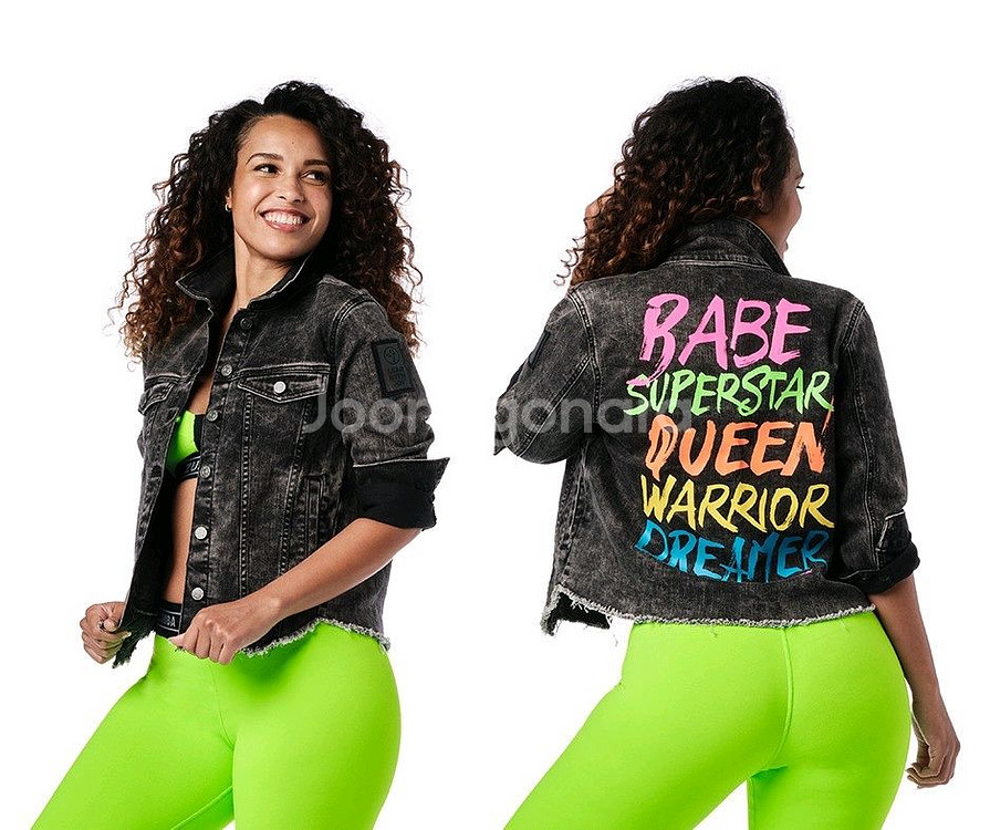 줌바자켓 S 2회착용--0