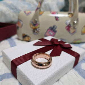 실버 은 로즈골드 두꺼운 링반지 새거 14k 18k