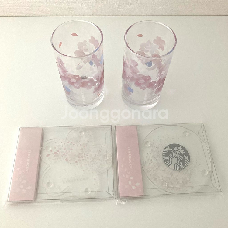 스타벅스 벚꽃 코스터 2P (새상품)--3