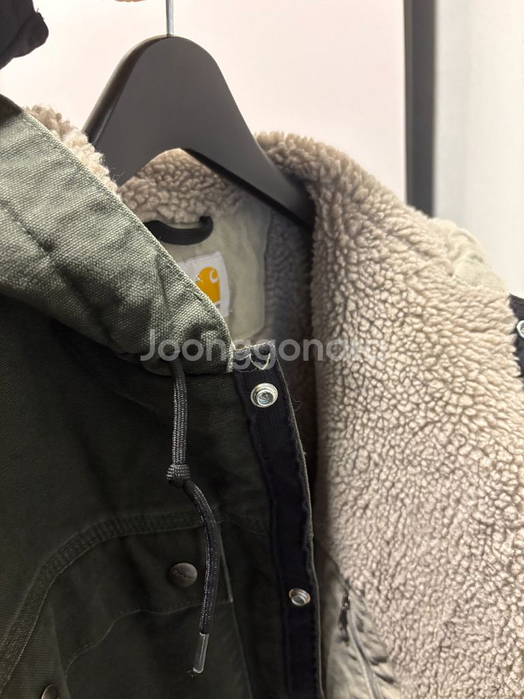 칼하트 셰르파 자켓 j284 모스그린 (구형)--3