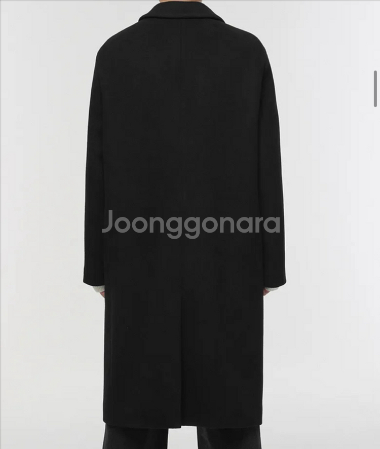 무신사 스탠다드 캐시미어 블렌드 오버사이즈 싱글 코트--1