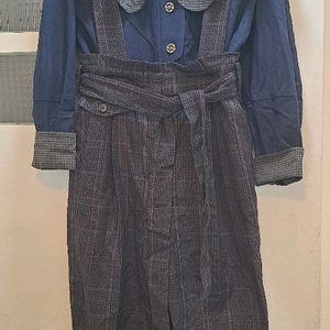 럭키슈에뜨 멜빵바지