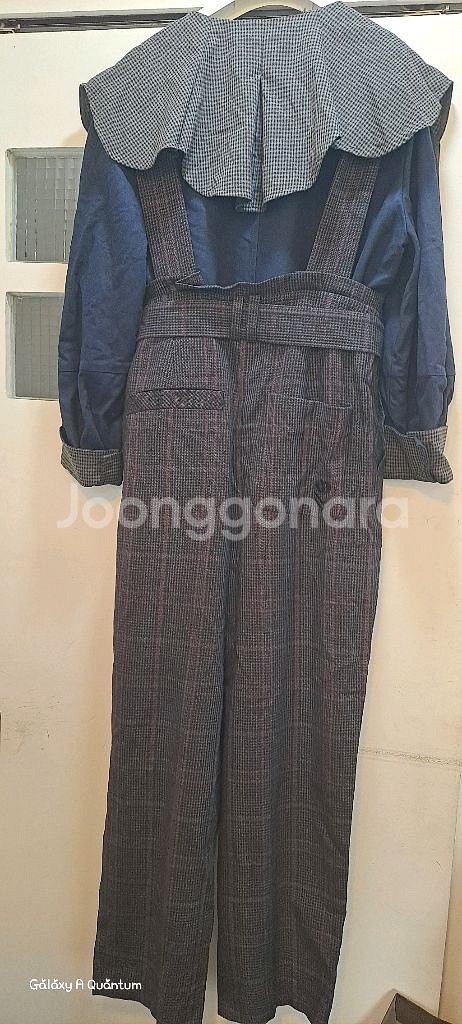 럭키슈에뜨 멜빵바지--1