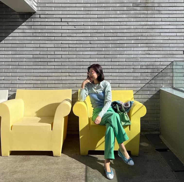 코스모폴리탄 줄라이 컬러팬츠--3