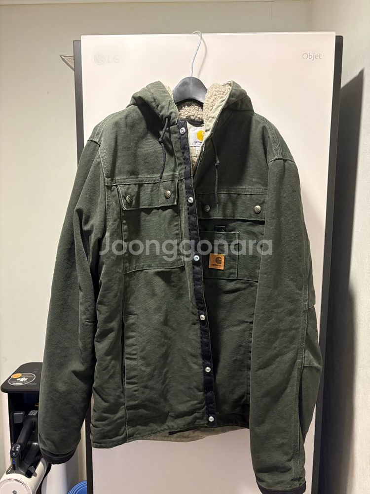 칼하트 셰르파 자켓 j284 모스그린 (구형)--6