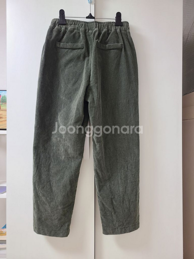 기모골덴바지 새거 한섬 마인 온앤온--0