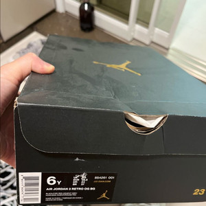 조던3 블랙 2018 OG 240