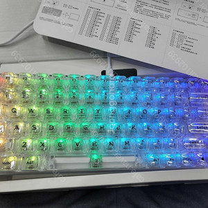 EWEADN V80 기계식키보드 RGB라이트 2.4g