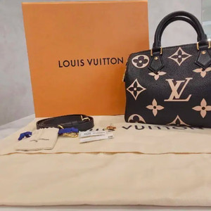 루이비통 스피디 반둘리에25 바이컬러 M58947