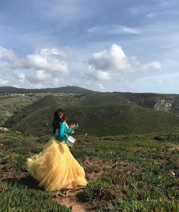 코스모폴리탄줄라이 튤스커트 세트--1