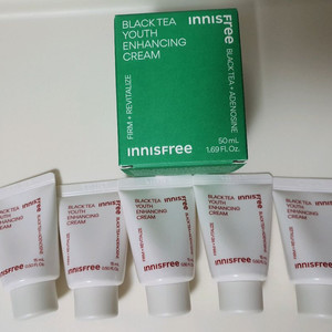 이니스프리 블랙티 인핸싱 크림 50ml+75ml