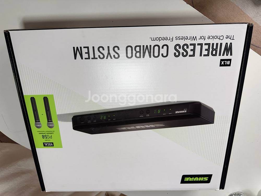 SUHER BLX 288 / pg 58 슈어 무선마이크--6