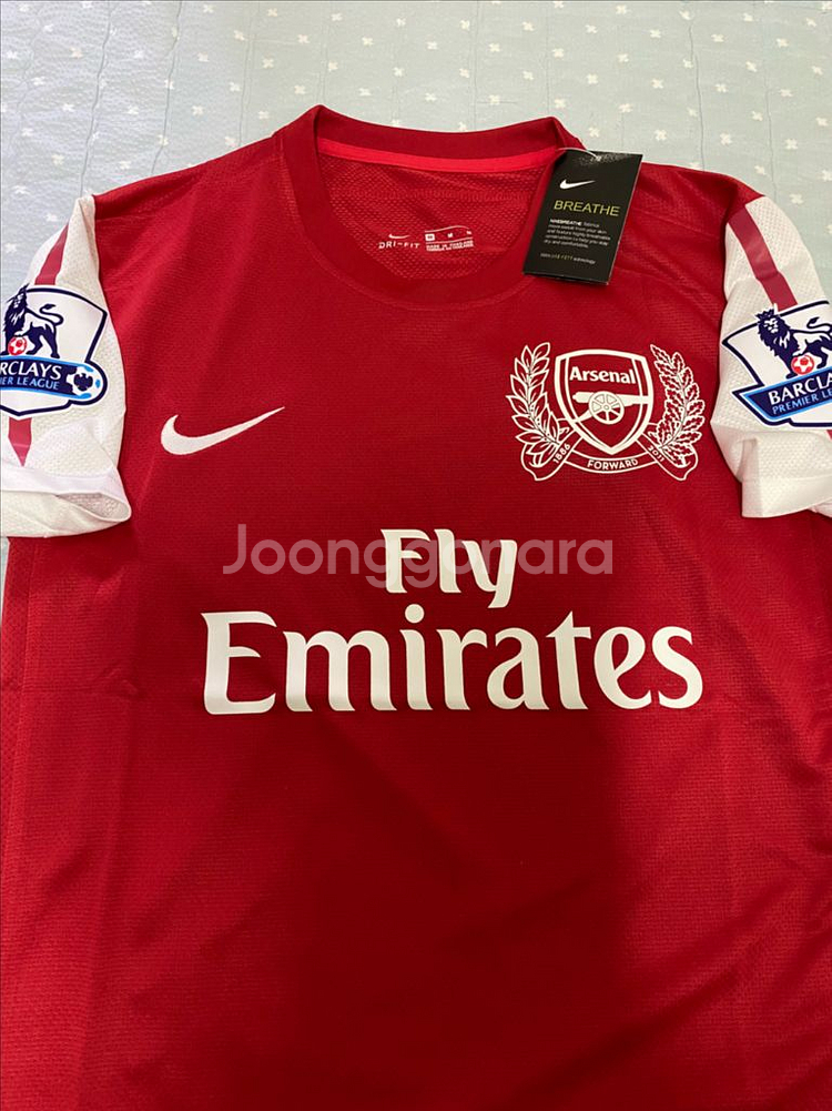 11-12 아스날 홈 박주영 풀패치 축구유니폼--1