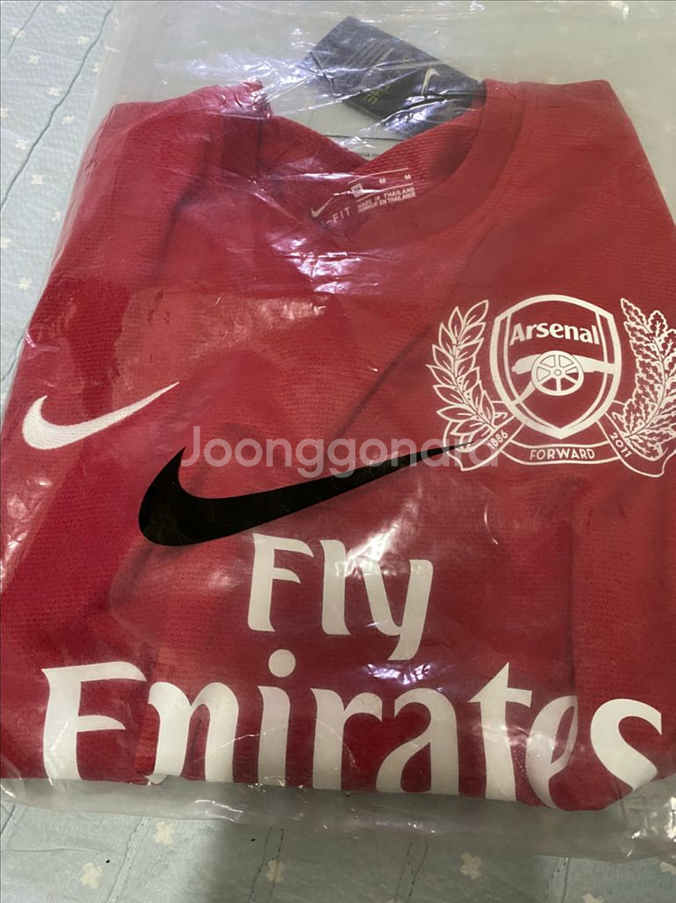 11-12 아스날 홈 박주영 풀패치 축구유니폼--3