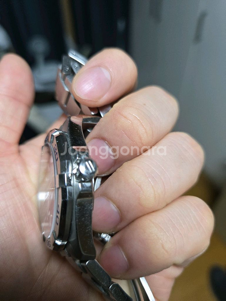 태그호이어 아쿠아레이서300 쿼츠 청판 41mm 명보--3