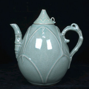 해강 유근형 청자연봉주전자