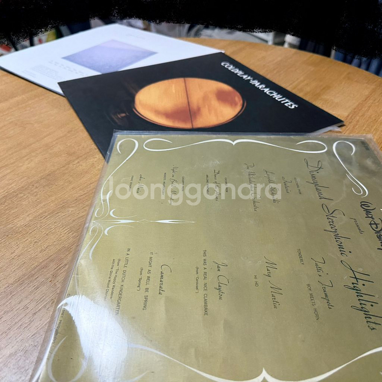 LP(coldplay 20주년 한정, 히데유키하시모토)--2