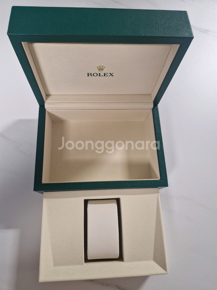 롤렉스 시계케이스 팜 (사제쿠션/겉박스없음/모서--1