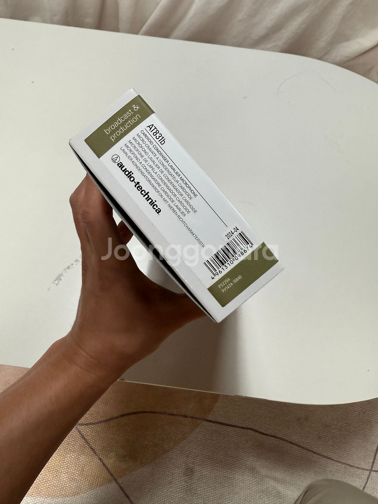 audio technica / at831b 핀마이크--1