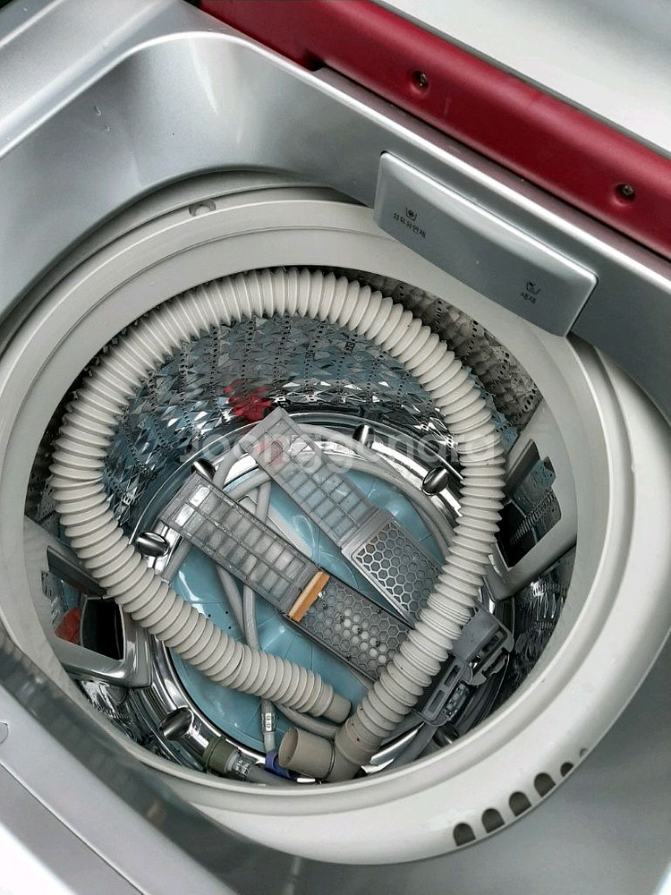 삼성15kg 통돌이세탁기--1