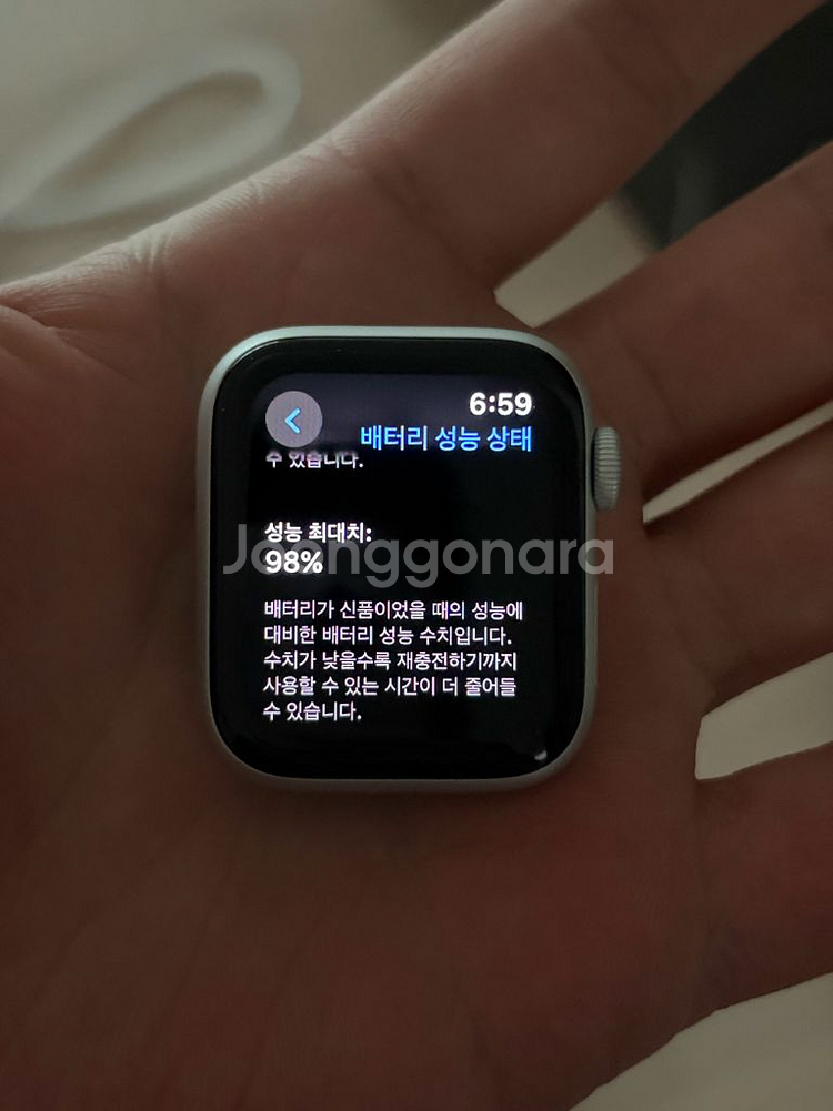 애플워치 SE 40mm + 정품 밀레니즈 루프--3