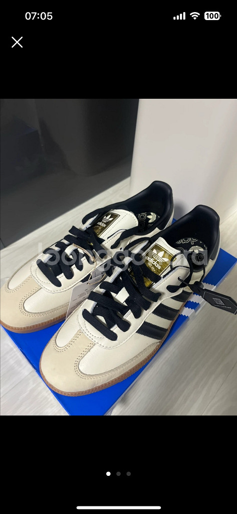 아디다스 삼바 크림화이트 270 팝니다--2