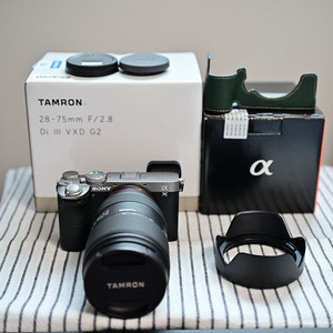 소니 A7C2(실버) + 탐론 28-75mm G2 판애