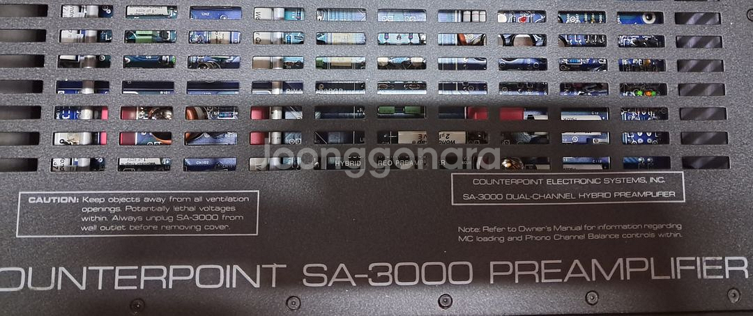 카운터 포인트 프리앰프 SA-3000 민트급--1