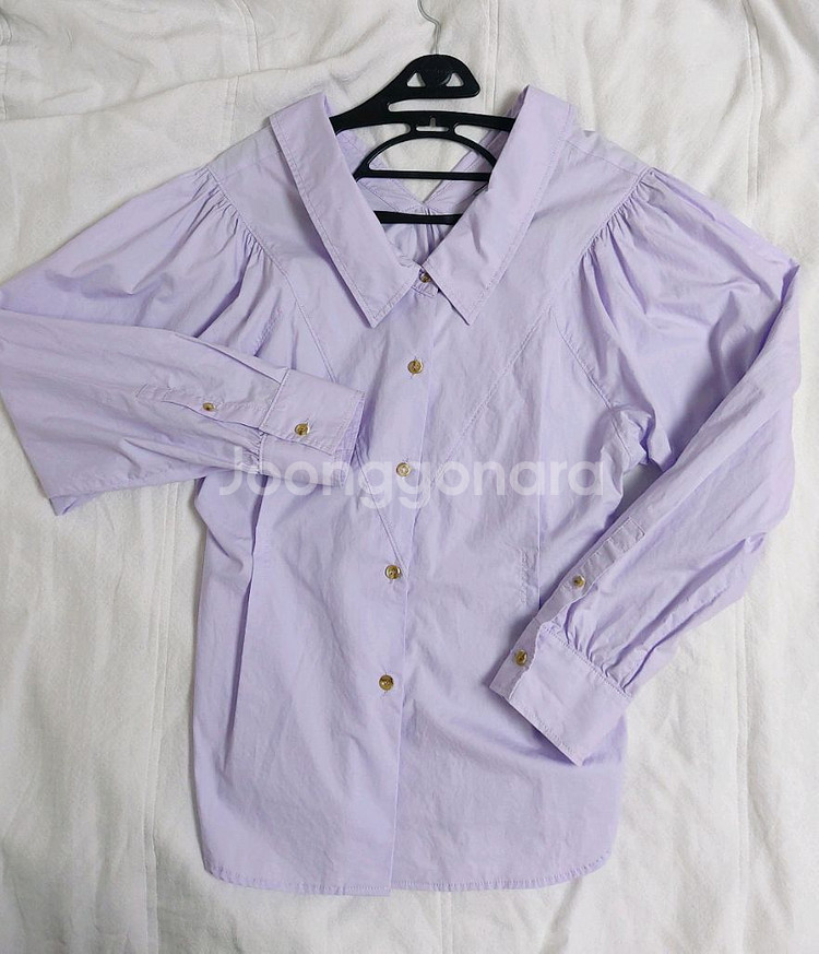 듀엘Dwel 연보라블라우스55--0