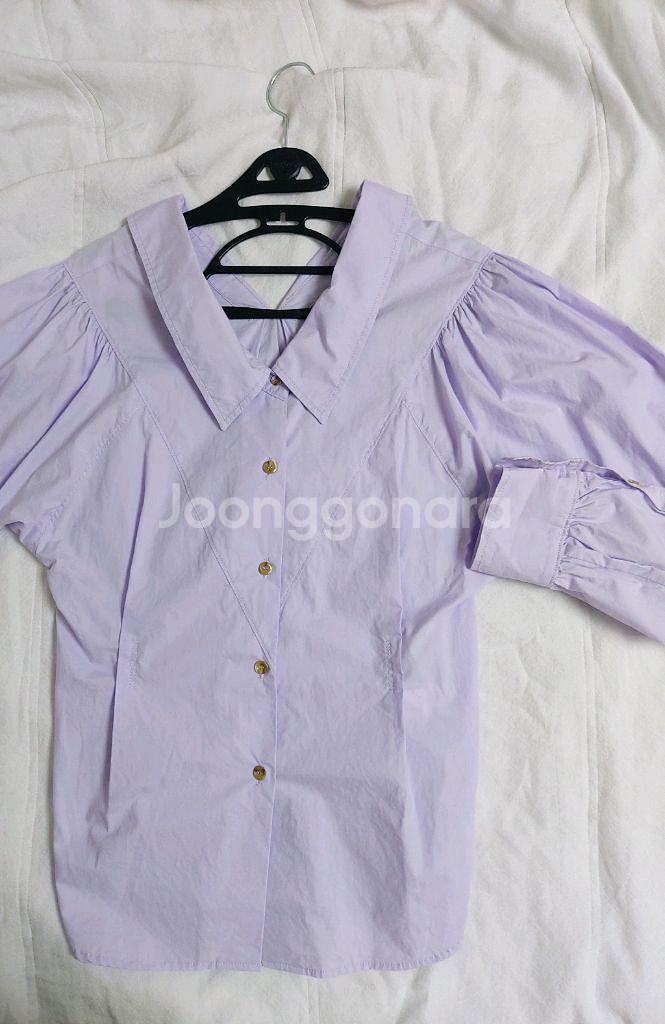 듀엘Dwel 연보라블라우스55--1