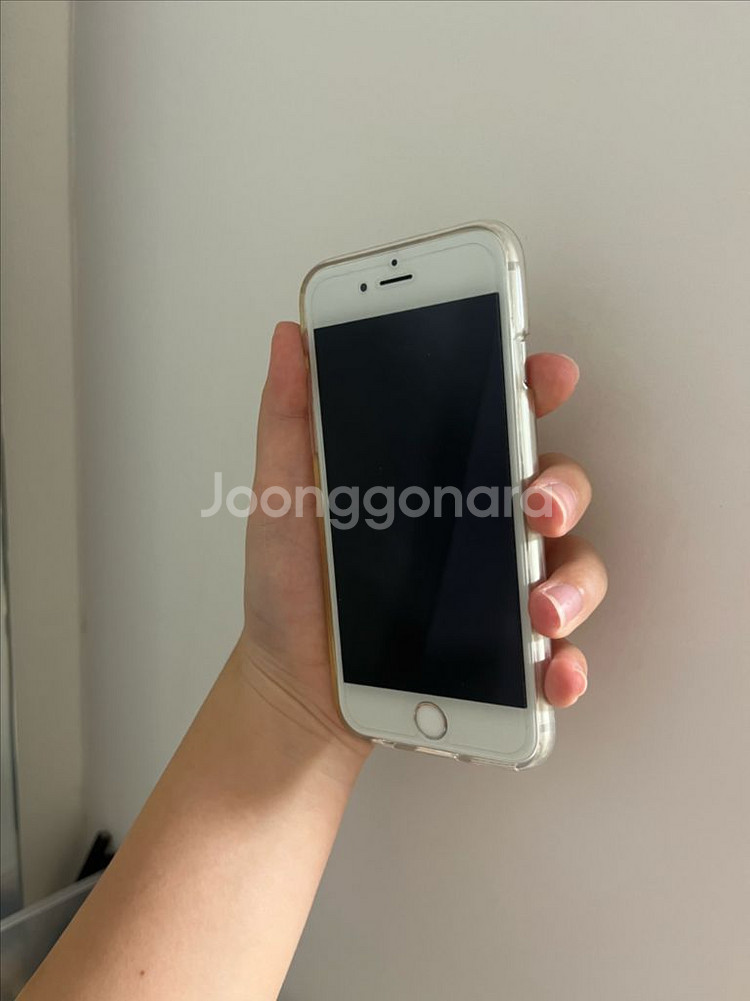 아이폰 6s 실버 하자없음 배터리 100 64gb--1