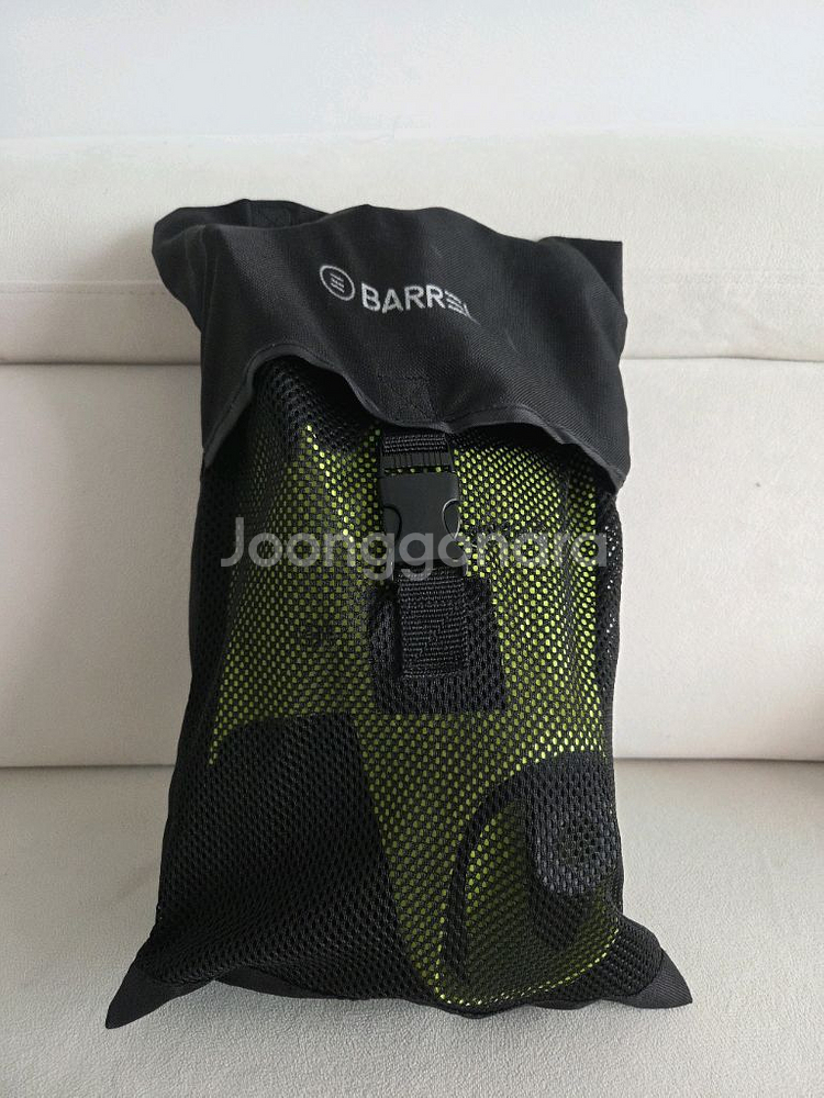 배럴 프로그 마블 숏핀 네온블랙--8