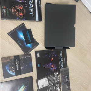 스타크래프트 리마스터 초회판 구성품 팝니다 코드사용