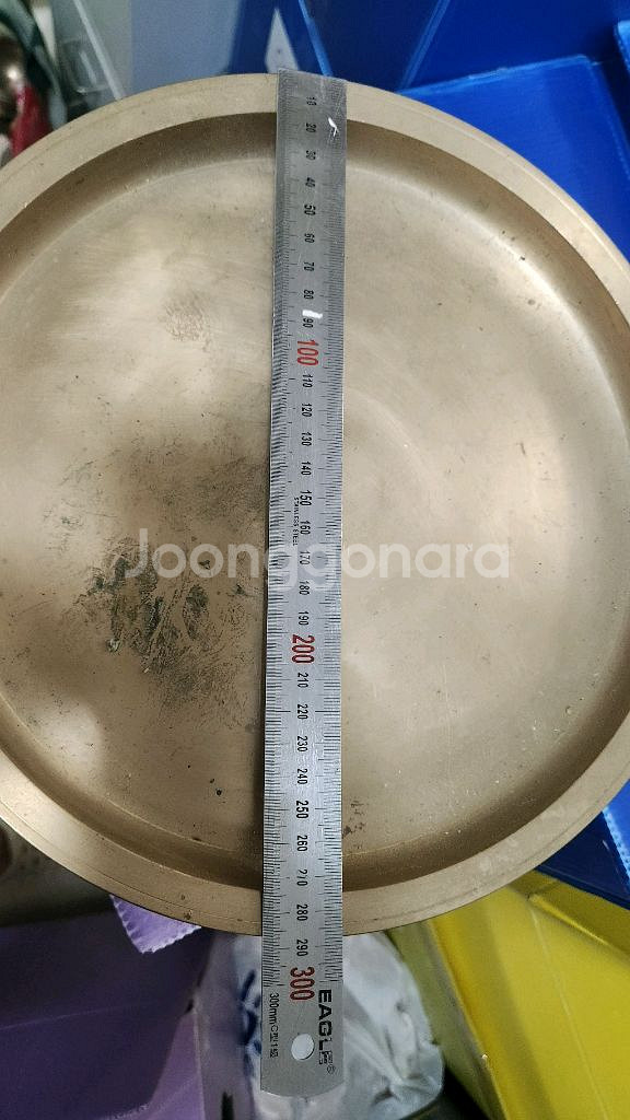 유기그릇 쟁반(지름 29cm)--1