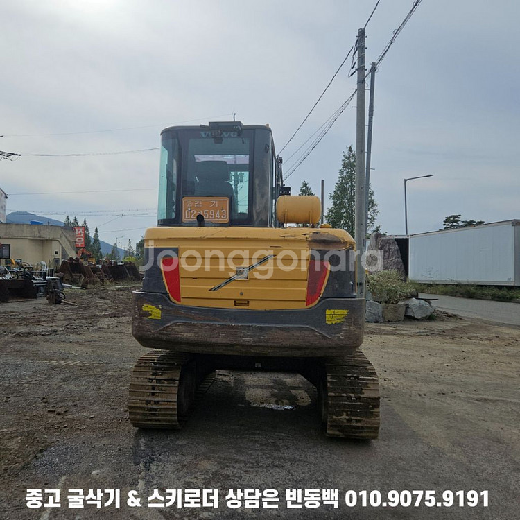 실속형 볼보 EC55C 풀셋트 농장용 02급 굴삭기--3