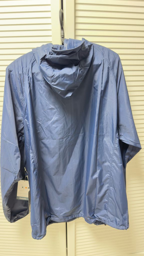 몽벨 윈드 블라스트 후드 자켓 XL 네이비--5