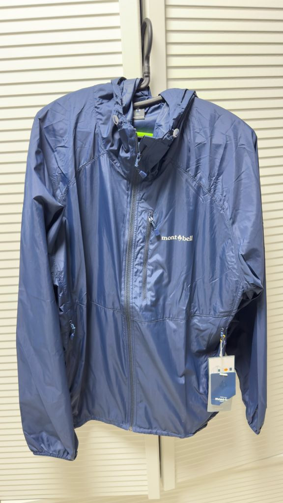 몽벨 윈드 블라스트 후드 자켓 XL 네이비--7