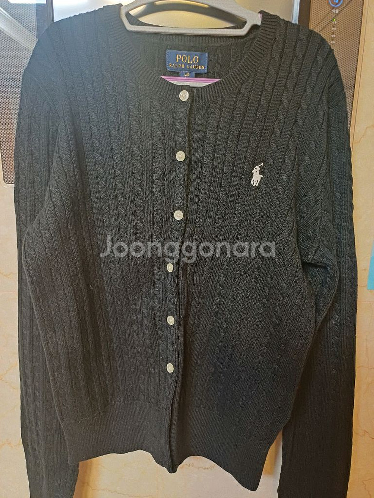 폴로 랄프로렌 꽈배기 가디건 키즈--0