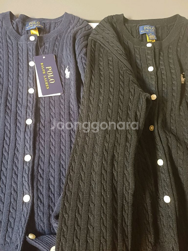 폴로 랄프로렌 꽈배기 가디건 키즈--2