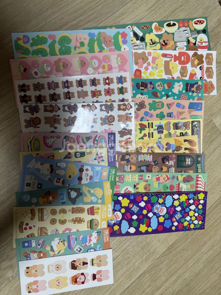 유명 작가 다꾸 스티커 일괄 판매--1